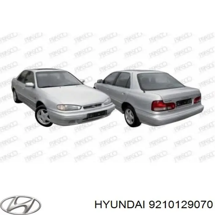 9210129070 Hyundai/Kia фара левая