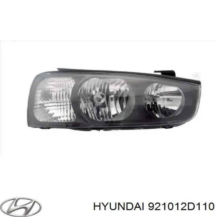921012D110 Hyundai/Kia фара левая
