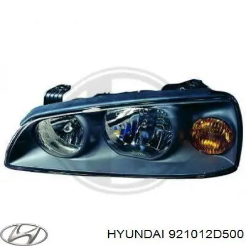 Фара левая 921012D500 Hyundai/Kia