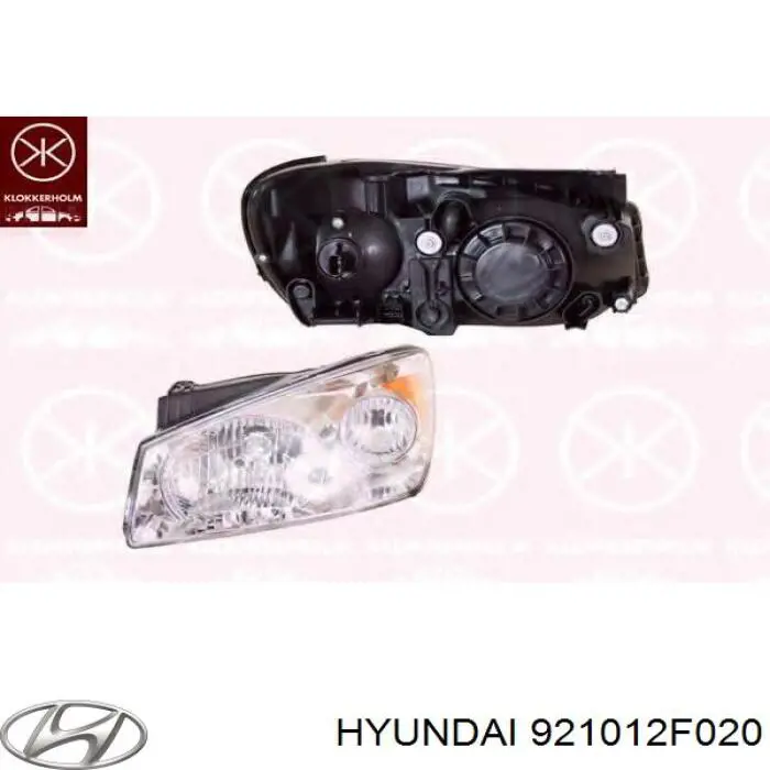 921012F020 Hyundai/Kia фара левая
