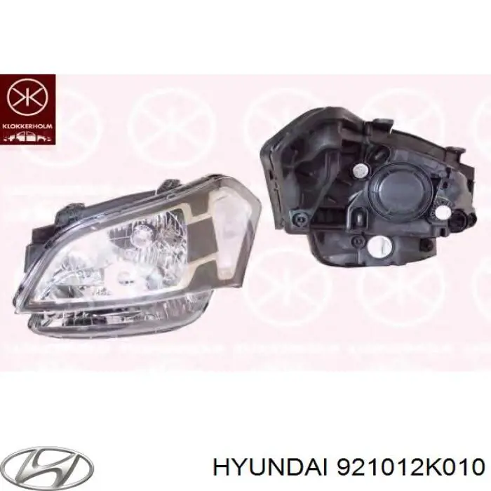 921012K010 Hyundai/Kia фара левая