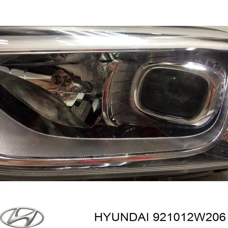 Luz esquerda para Hyundai Santa Fe (DM)