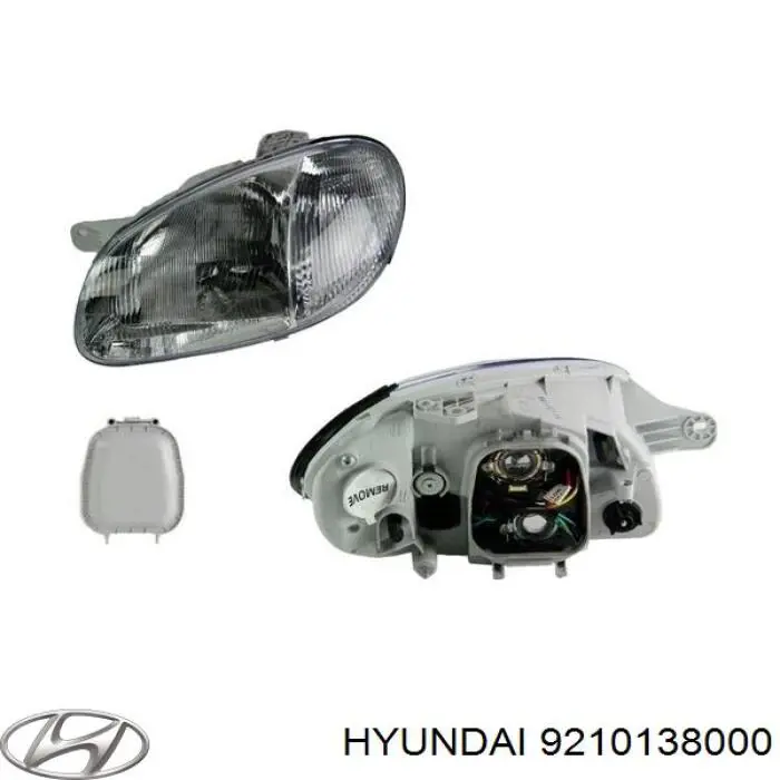 Luz esquerda para Hyundai Sonata (EF)