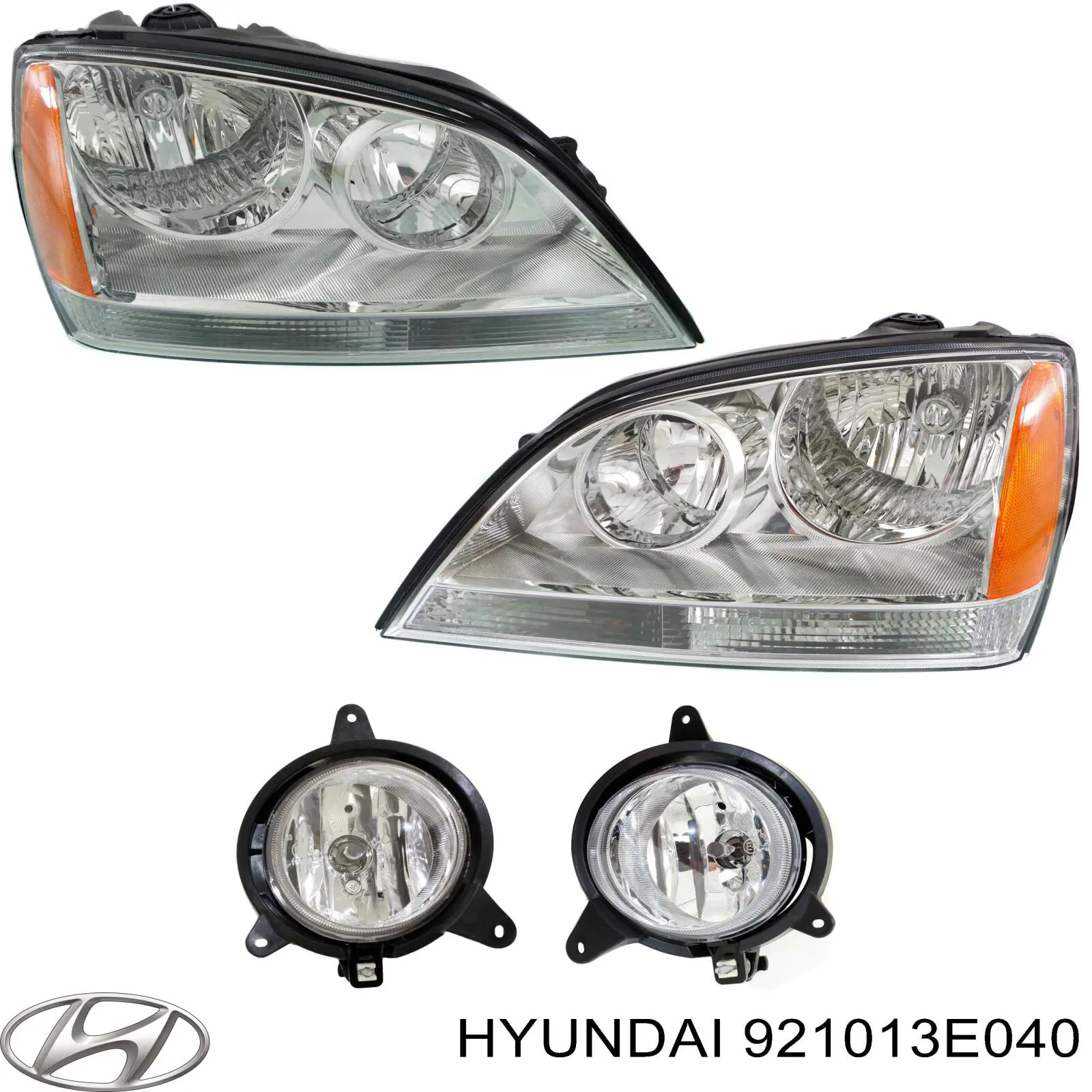 Фара левая Hyundai/Kia 921013E040 цена, от  USD