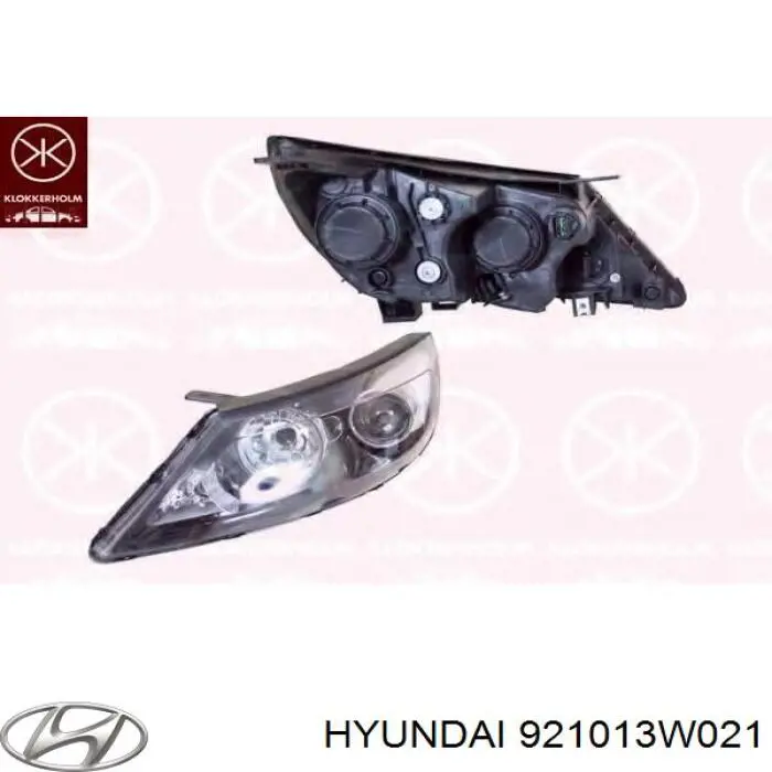 Фара левая 921013W021 Hyundai/Kia