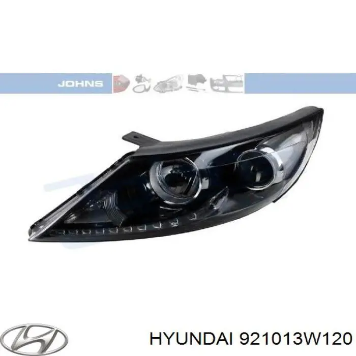 Фара левая 921013W120 Hyundai/Kia