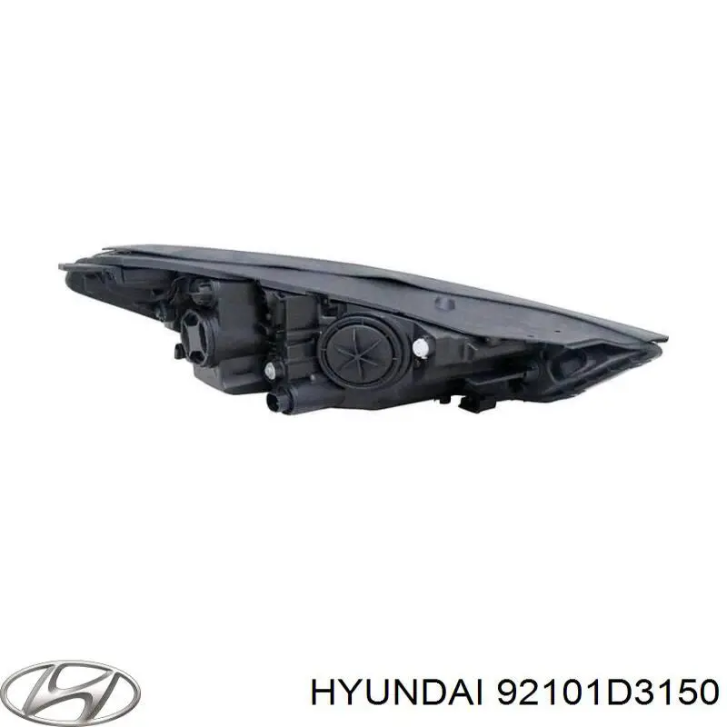 Левая фара 92101D3150 Hyundai/Kia