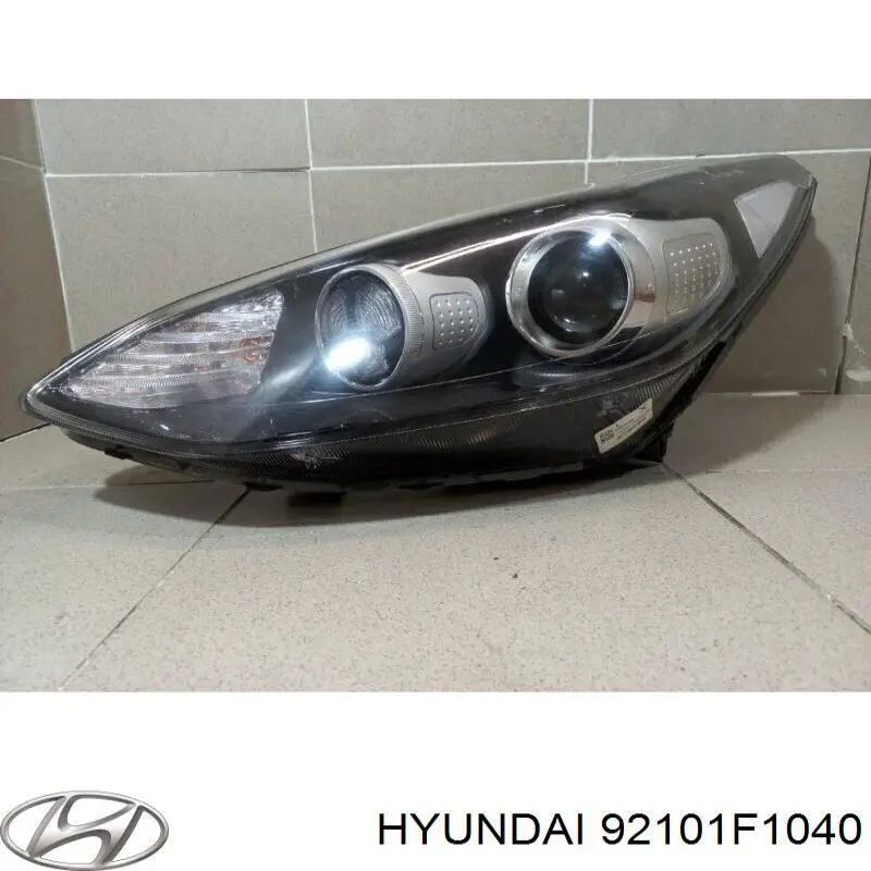 Левая фара 92101F1040 Hyundai/Kia