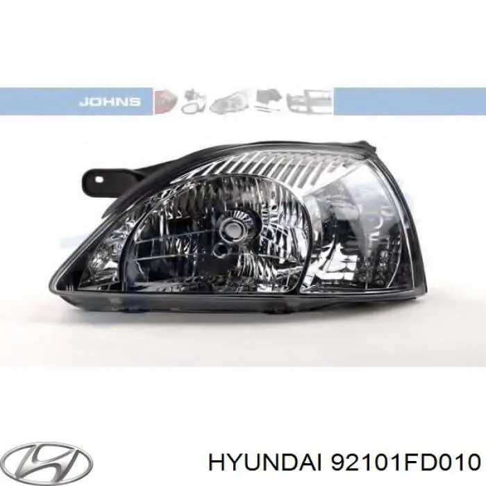 Фара левая Hyundai/Kia 92101FD010 цена, от 56.56 USD