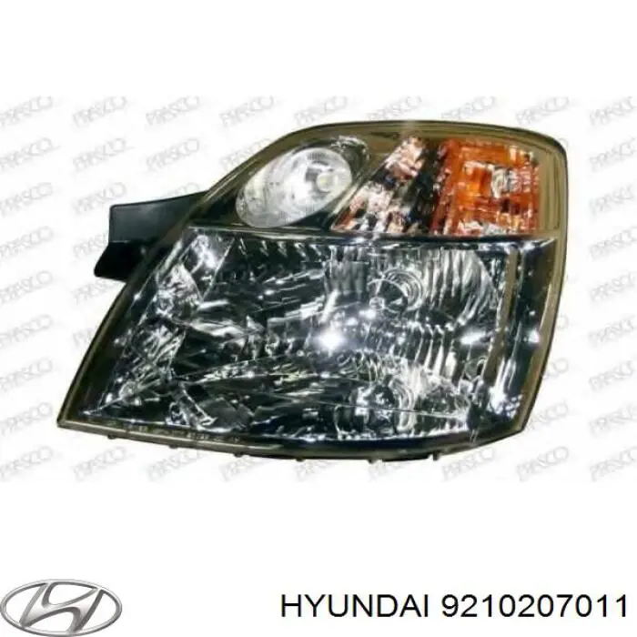 9210207011 Hyundai/Kia luz direita