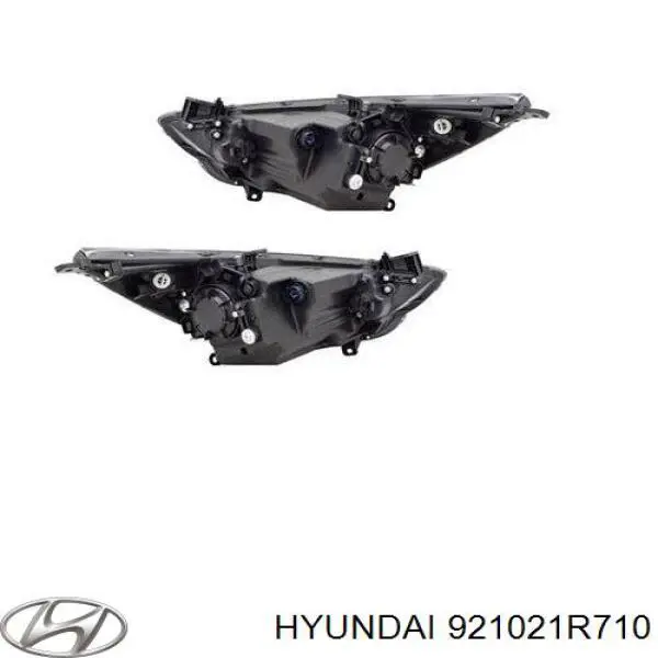 Правая блок фара Hyundai/Kia 921021R710 цена, от 25.40 USD