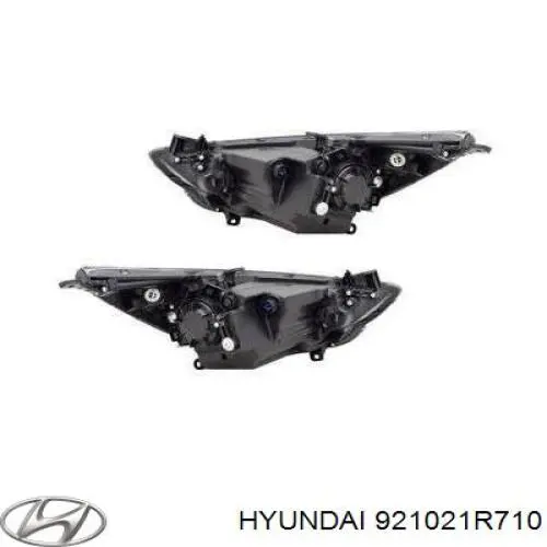Правая фара 921021R710 Hyundai/Kia