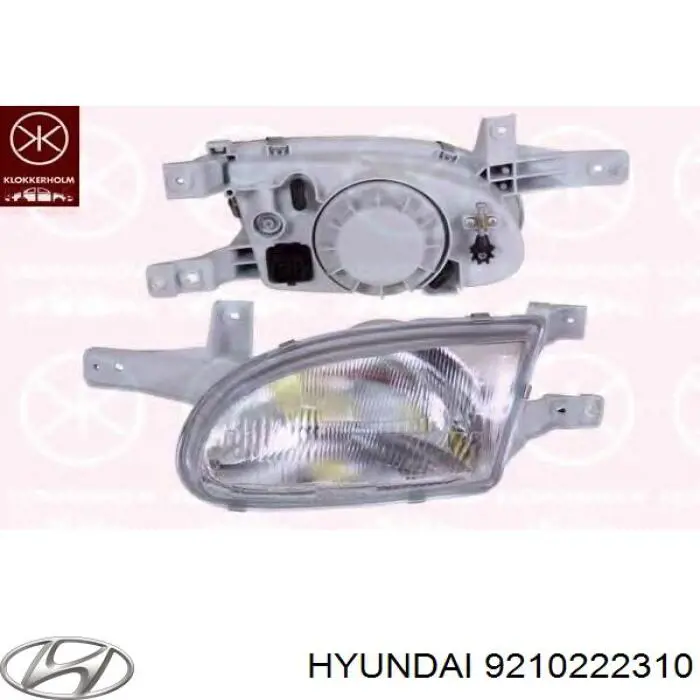 9210222310 Hyundai/Kia фара правая