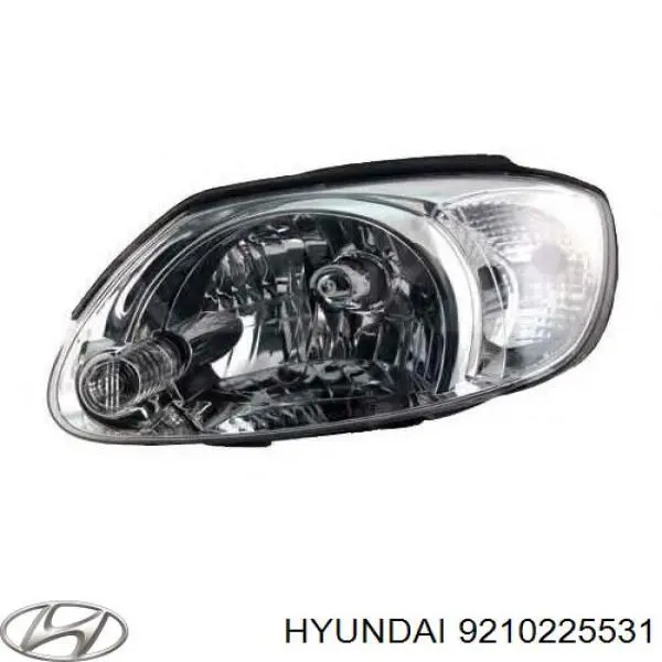 Правая блок фара Hyundai/Kia 9210225531 цена, от 74.24 USD