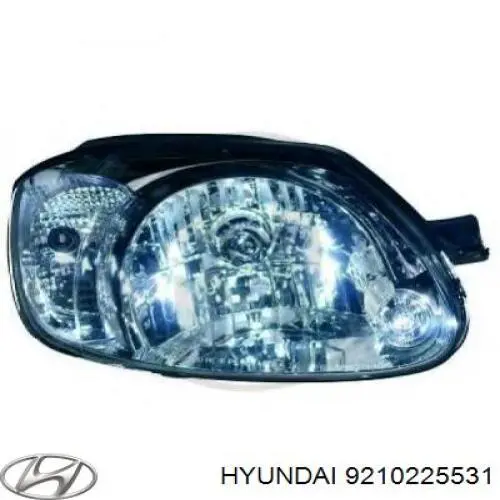 Купить 9210225531 Hyundai/Kia Фара основная правая