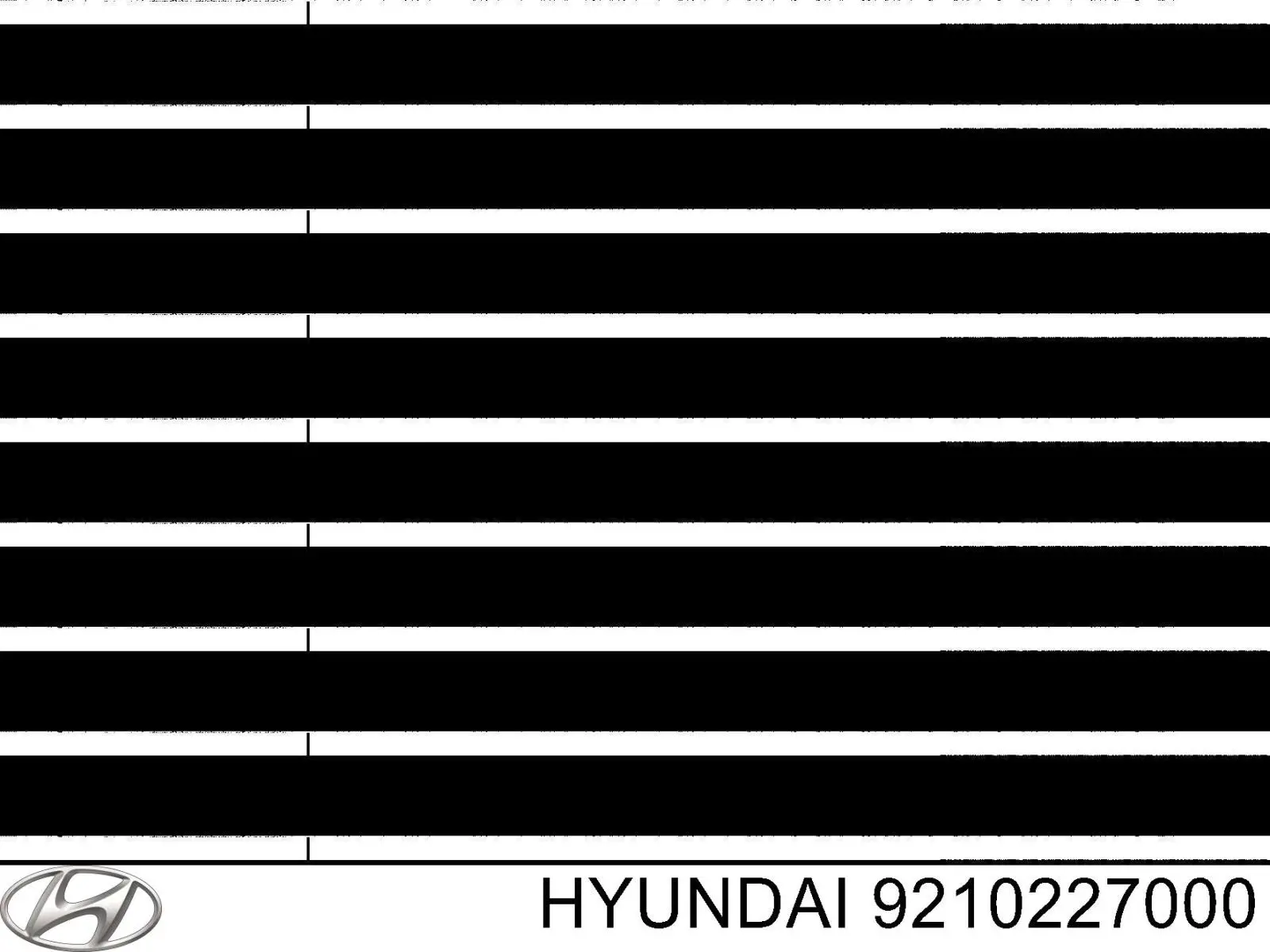 Фара правая 9210227000 Hyundai/Kia