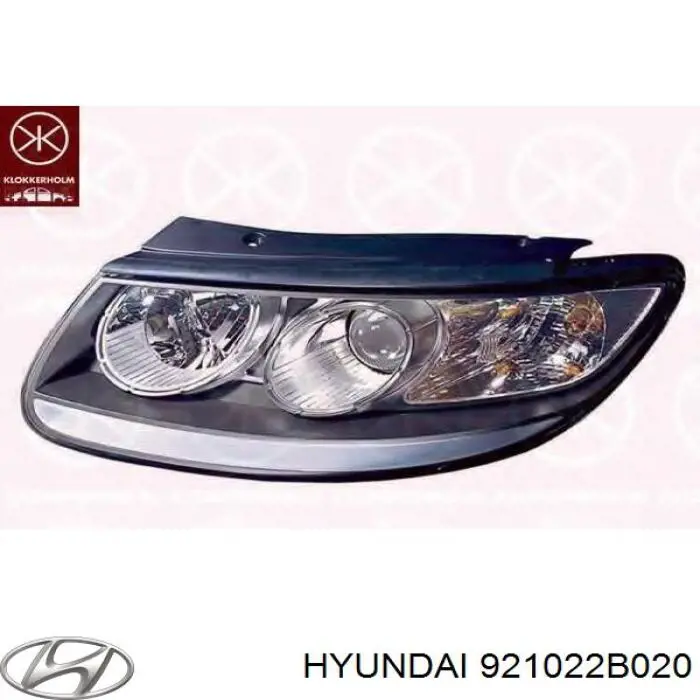 Правая блок фара Hyundai/Kia 921022B020 цена, от 123.52 USD