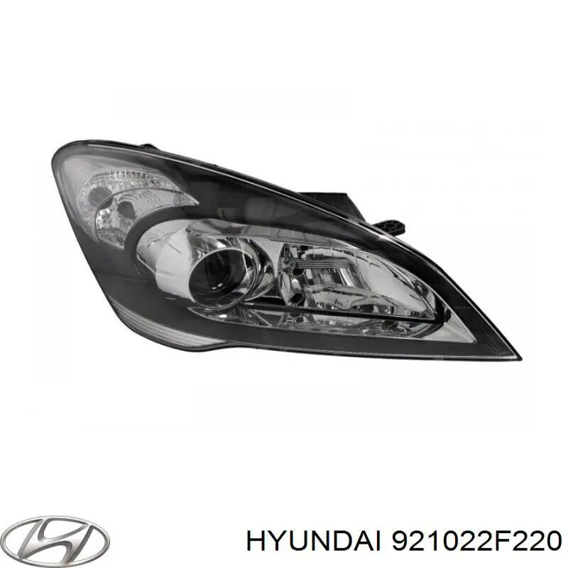 Правая блок фара Hyundai/Kia 921022F220 цена, от 93.23 USD