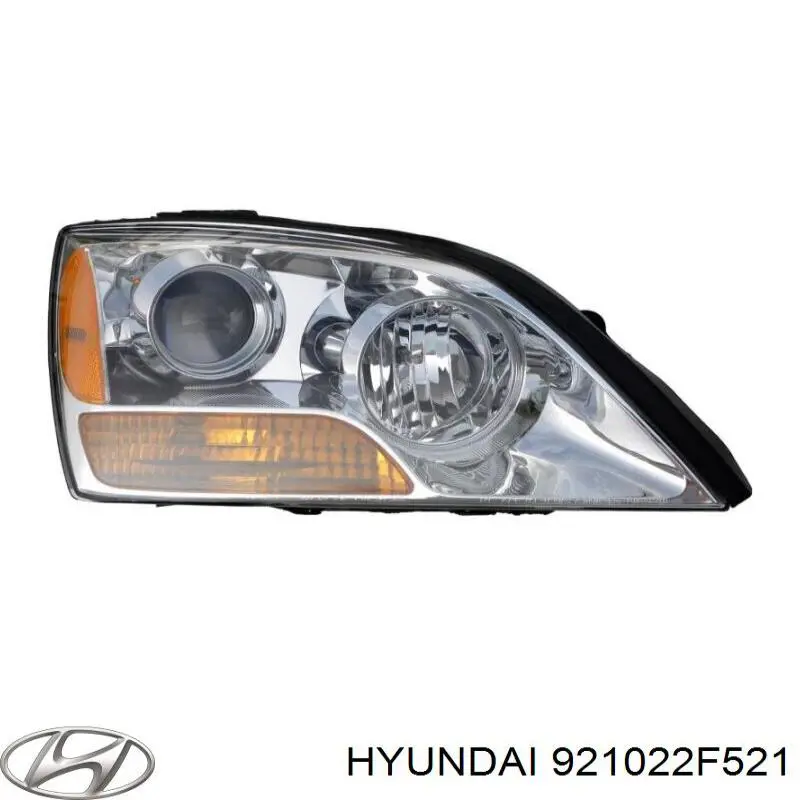 Правая фара K921022F520 Hyundai/Kia