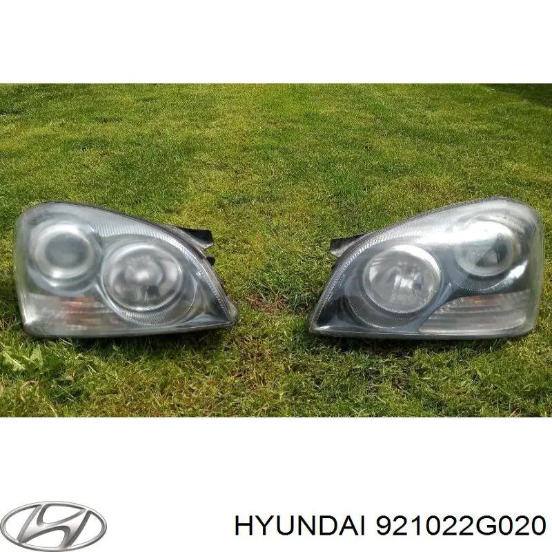 Правая фара 921022G020 General Motors