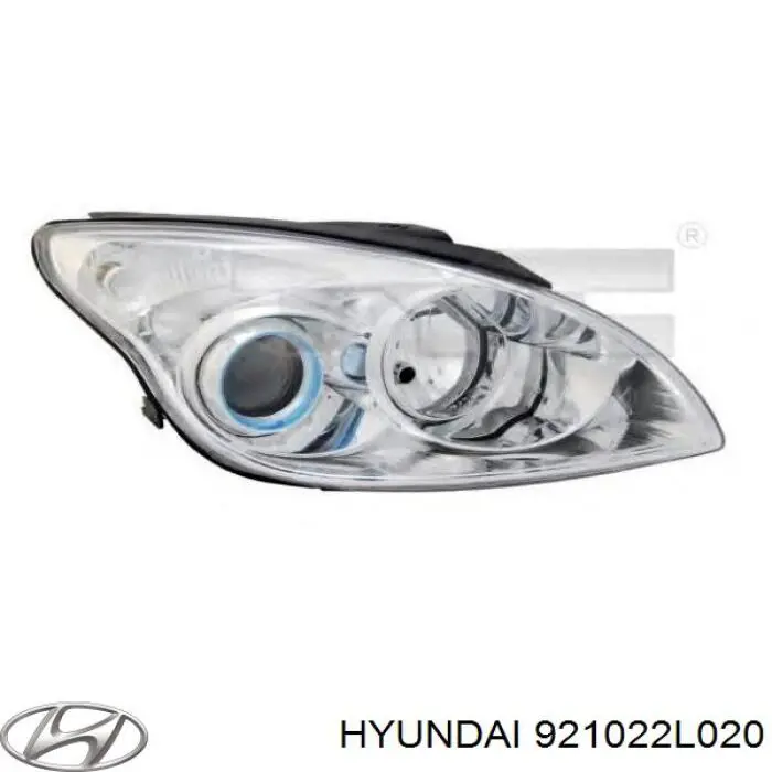 Фара правая 921022L020 Hyundai/Kia