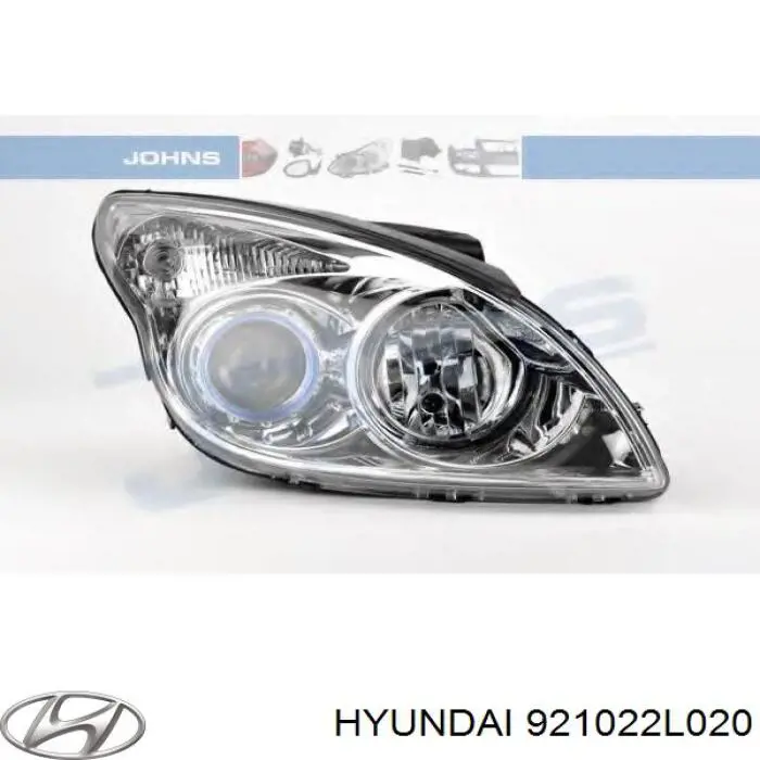 Правая блок фара Hyundai/Kia 921022L020 цена, от 148.25 USD
