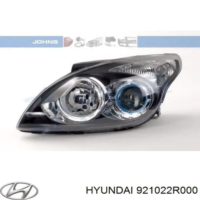 Правая фара 921022R000 Hyundai/Kia