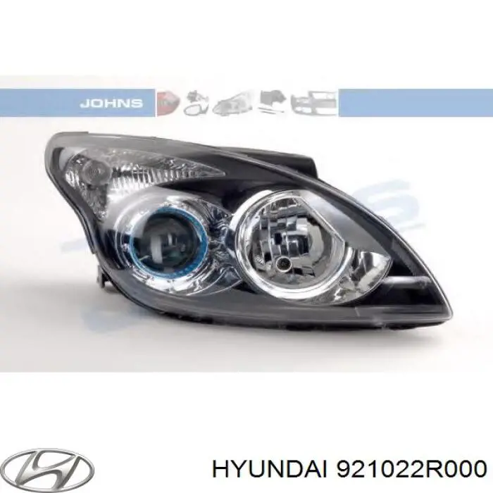 Правая блок фара Hyundai/Kia 921022R000 цена, от 108.57 USD