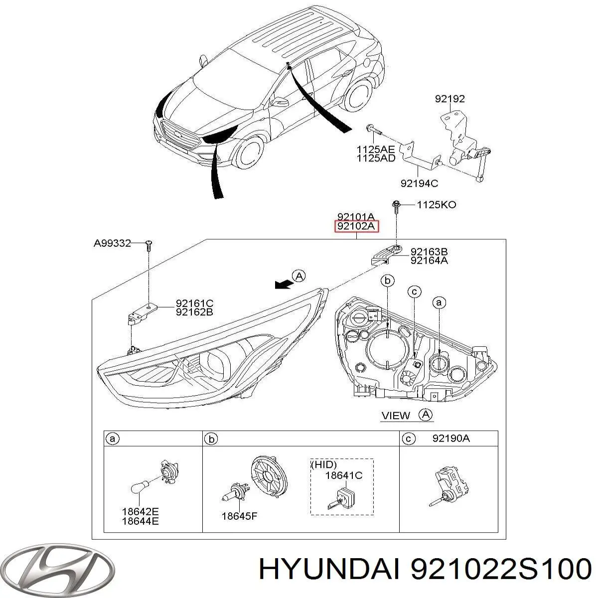  921022S100 Hyundai/Kia