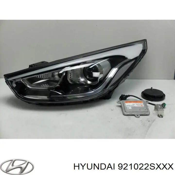 Правая фара 921022SXXX Hyundai/Kia