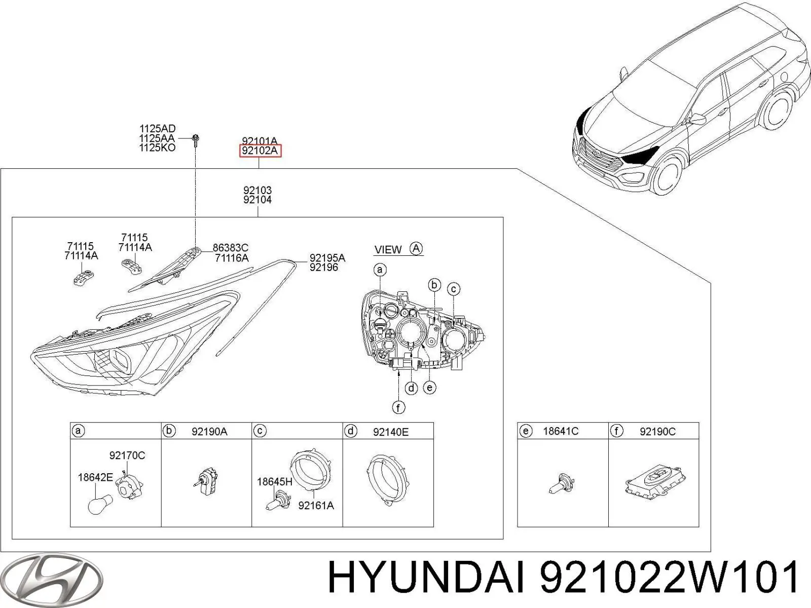  921022W101 Hyundai/Kia