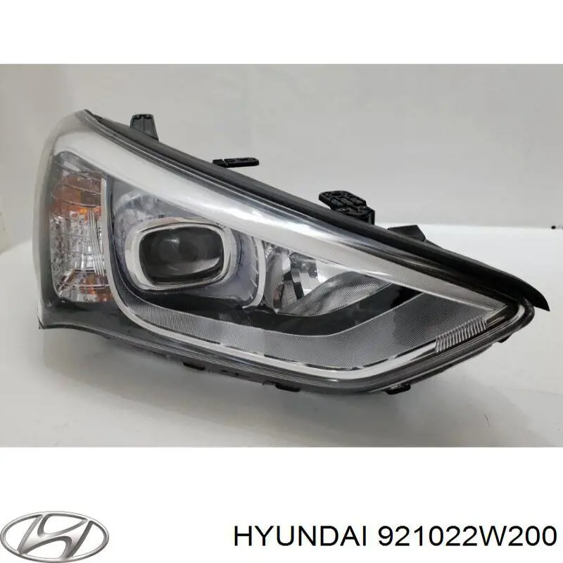 Luz direita para Hyundai Santa Fe (DM)