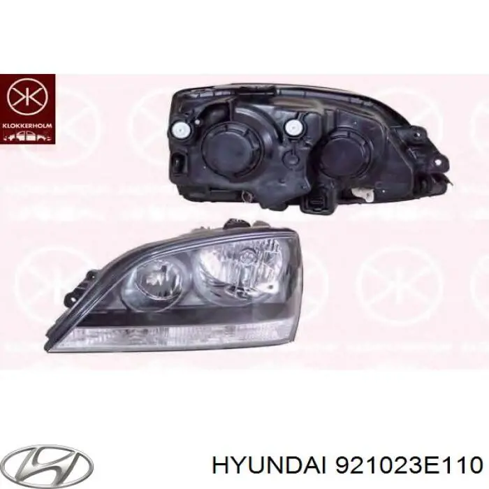 921023E110 Hyundai/Kia Фара передняя правая