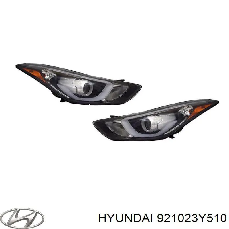 921023Y510 Hyundai/Kia Фара передняя правая