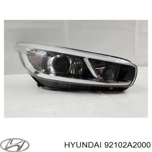 Правая блок фара Hyundai/Kia 92102A2000 цена, от 325.95 USD