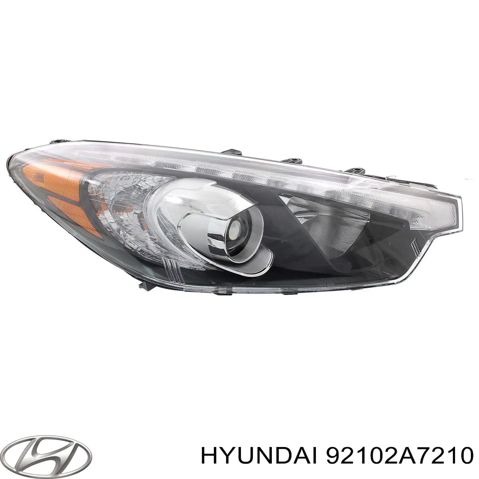 92102A7210 Hyundai/Kia Фара передняя правая
