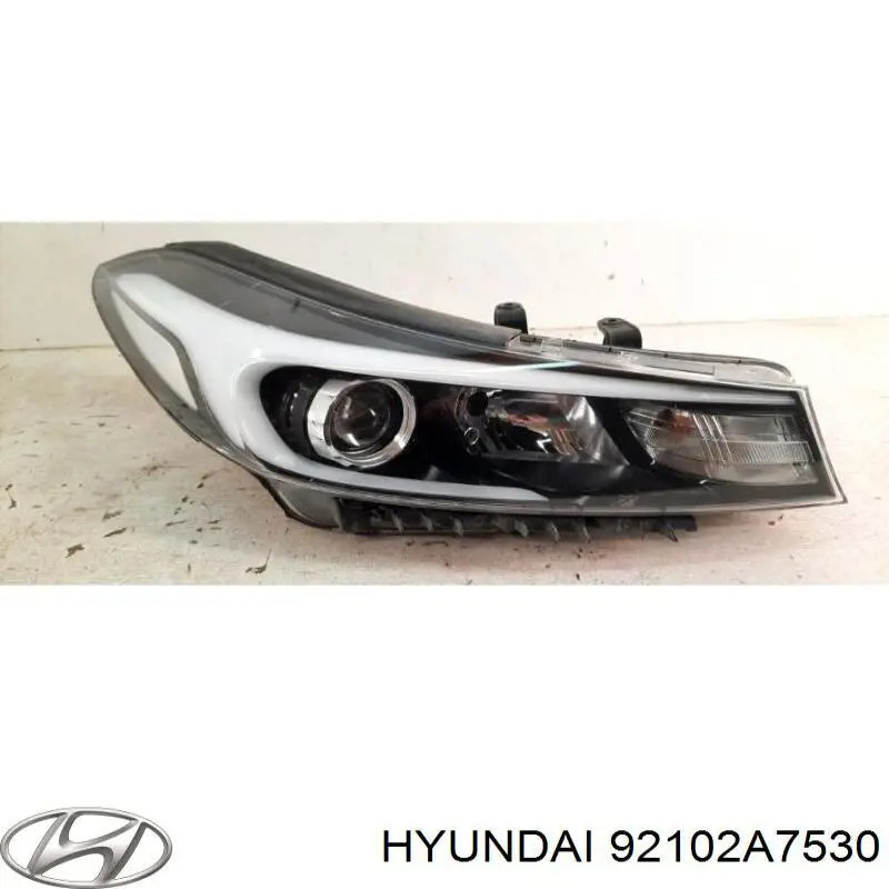 Фара правая 92102A7530 Hyundai/Kia