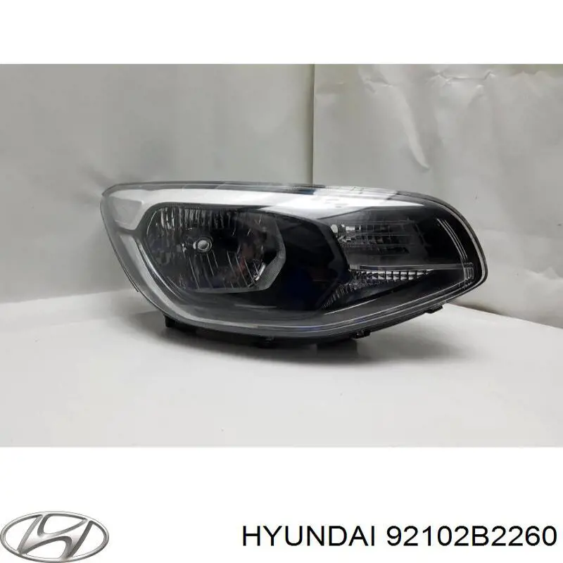 Правая блок фара Hyundai/Kia 92102B2260 цена, от 173.60 USD