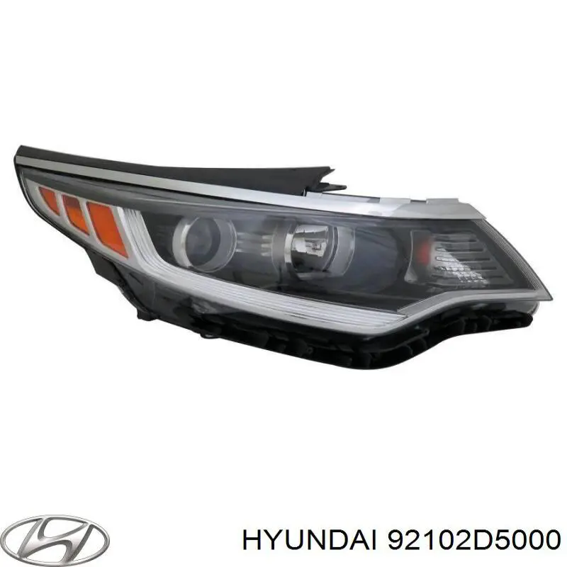 Купить 92102D5000 Hyundai/Kia Фара основная правая
