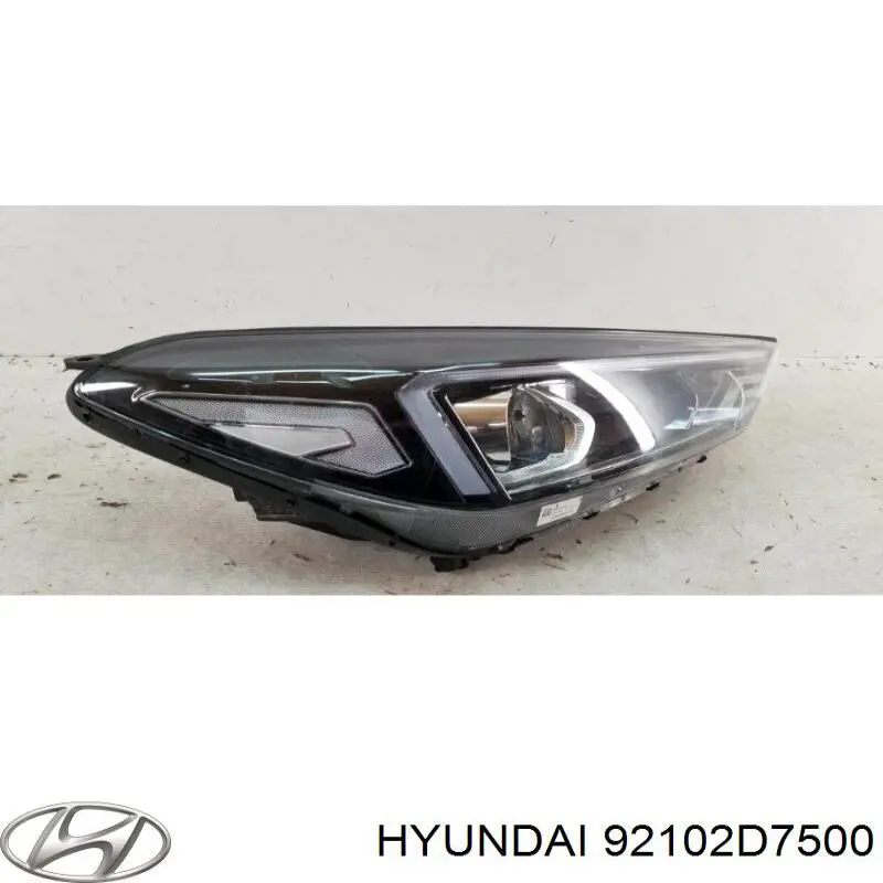 92102D7500 Hyundai/Kia Фара передняя правая