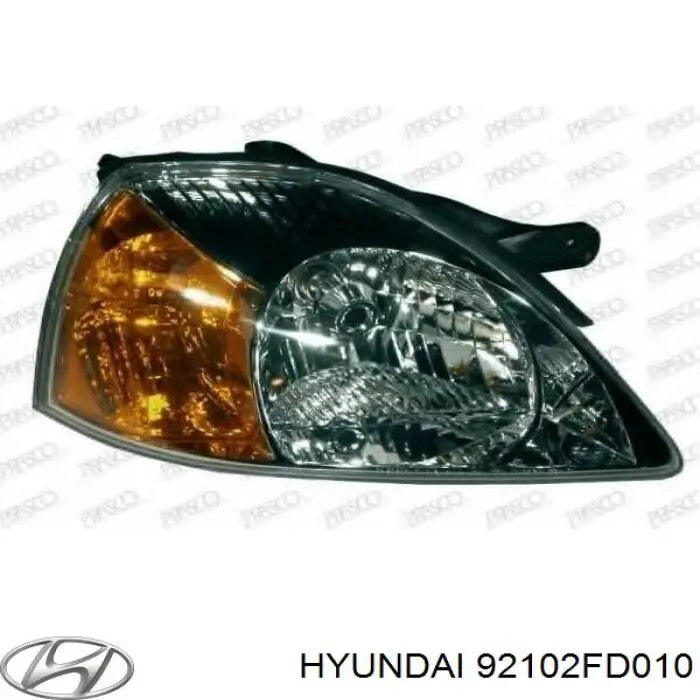 92102FD010 Hyundai/Kia фара правая