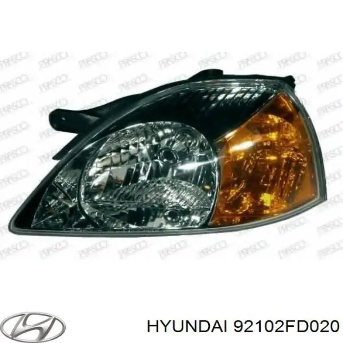 92102FD020 Hyundai/Kia Фара передняя правая