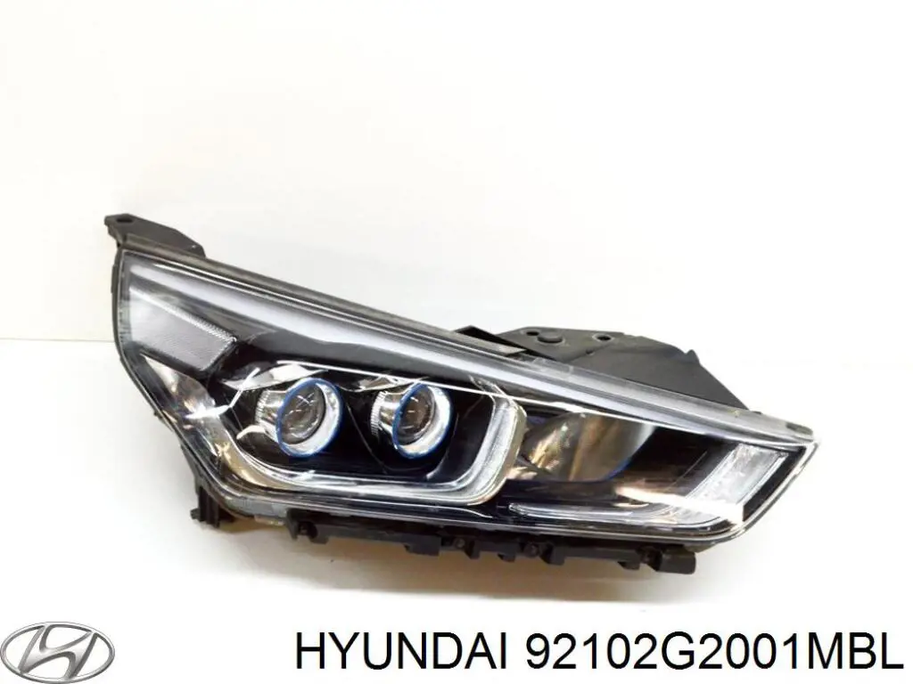 Правая блок фара Hyundai/Kia 92102G2001MBL цена, от 19362.50 UAH