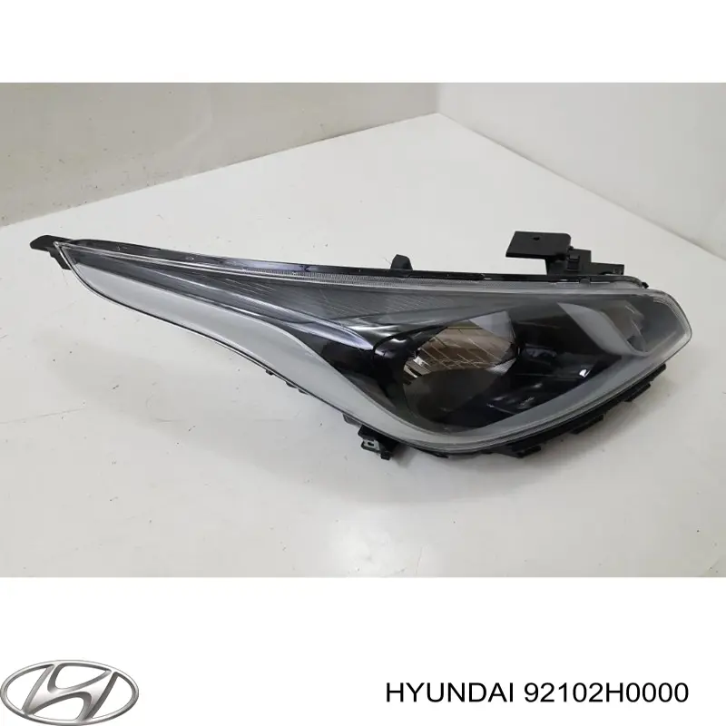Правая фара 92102H0000 Hyundai/Kia