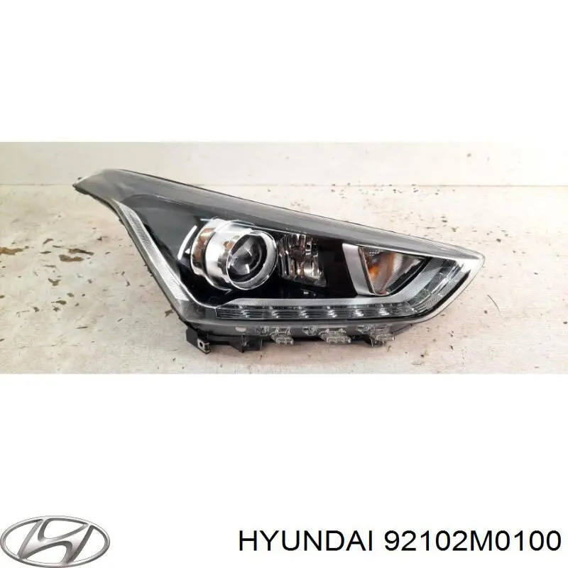 Купить 92102M0100 Hyundai/Kia Фара основная правая