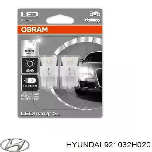 Faro izquierdo 921032H020 Hyundai/Kia