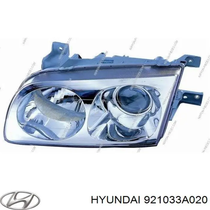 Фара левая 921013AXXX Hyundai/Kia