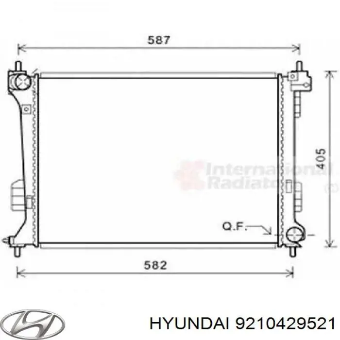 Купить 9210429521 Hyundai/Kia Фара основная правая