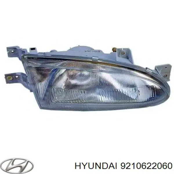 Фара передняя правая на Hyundai Accent I 
