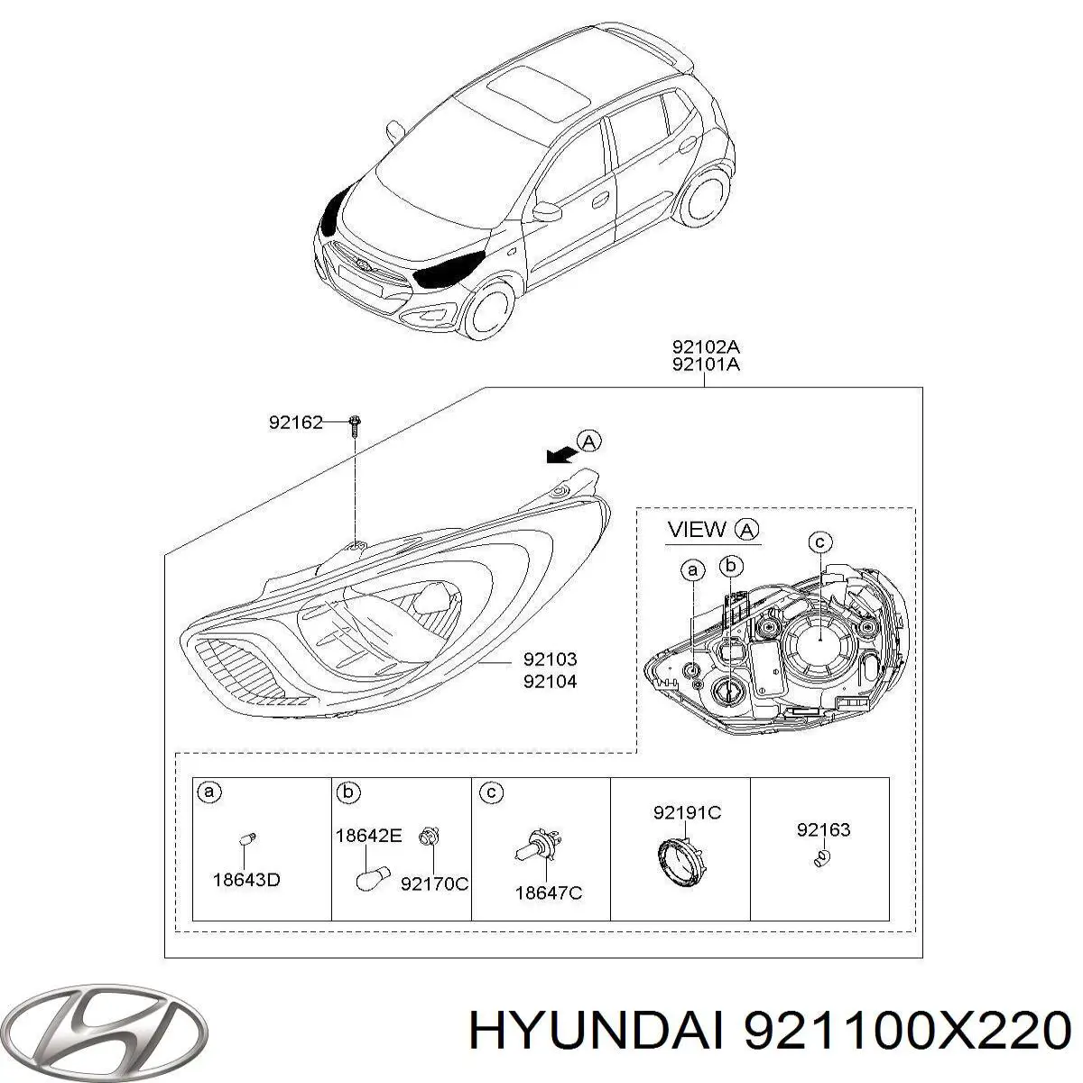 921100X220 Hyundai/Kia 